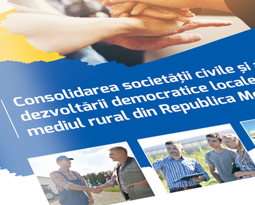 Consolidarea societății civile și a dezvoltării democratice locale în mediul rural din Republica Moldova