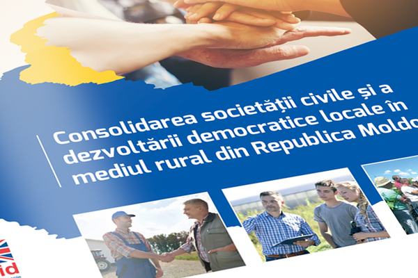 Consolidarea societății civile și a dezvoltării democratice locale în mediul rural din Republica Moldova